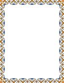 Clipart of Blue Thin Border u15717752 - Search Clip Art, Illustration ...